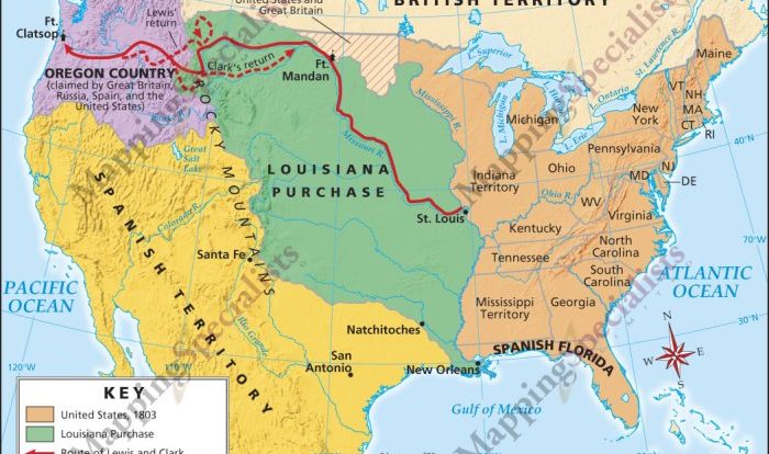 The louisiana purchase answer key